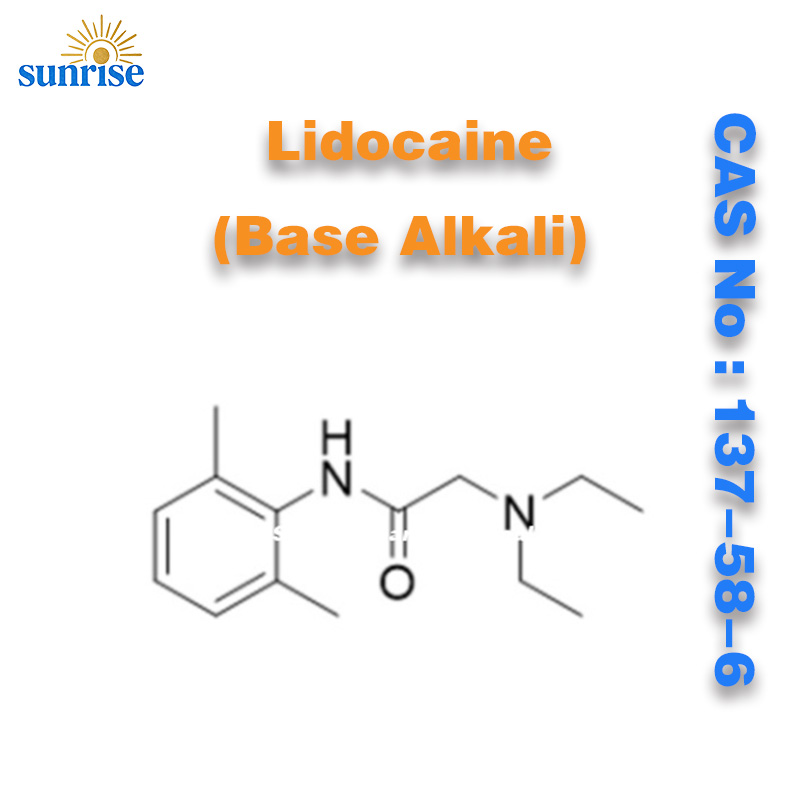Lidocaine (base alkali) anesthesia CAS No: 137-58-6