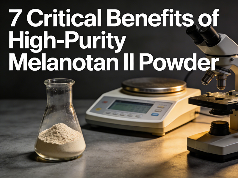 7 Critical Benefits of High-Purity Melanotan II Powder</h1>Introduction</h3>As a researcher who spends my days wrestling with HPLC columns, mass spectrometry data, and complex amino acid sequences, I...