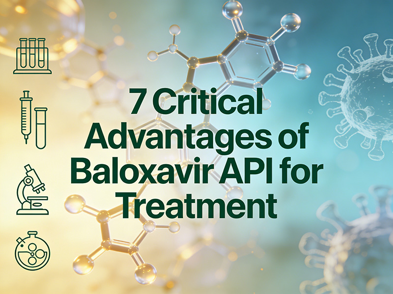 7 Critical Advantages of Baloxavir API for Treatment