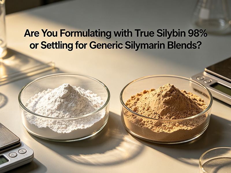 Are You Sourcing True Silybin 98%? | Shaanxi Sunrise