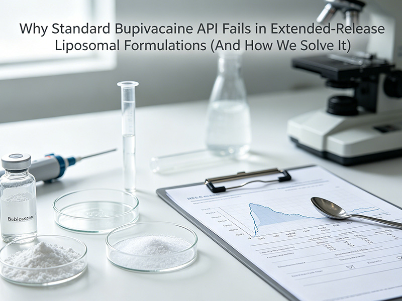 Bupivacaine API (Base & HCl) | ≥99.5% Bulk Raw Material Supplier