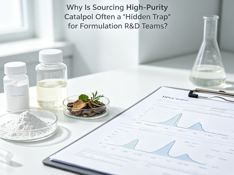 Bulk Catalpol Extract Powder | ≥98% Purity Botanical API Supplier