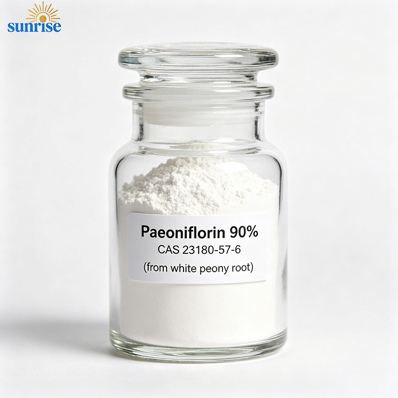 Paeoniflorin 90% & 98% Powder CAS 23180-57-6 White Peony Extract Paeoniflorin 90% & 98% Powder CAS 23180-57-6 White Peony Extract