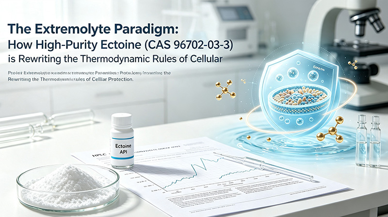 Ectoine Powder ≥99% API | CAS 96702-03-3 Bulk Supplier