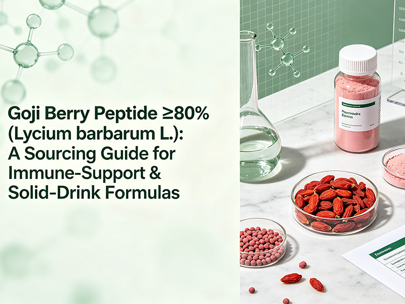 Goji Berry Peptide ≥80% (Lycium barbarum L.): A Sourcing Guide | Pharma Sunrise