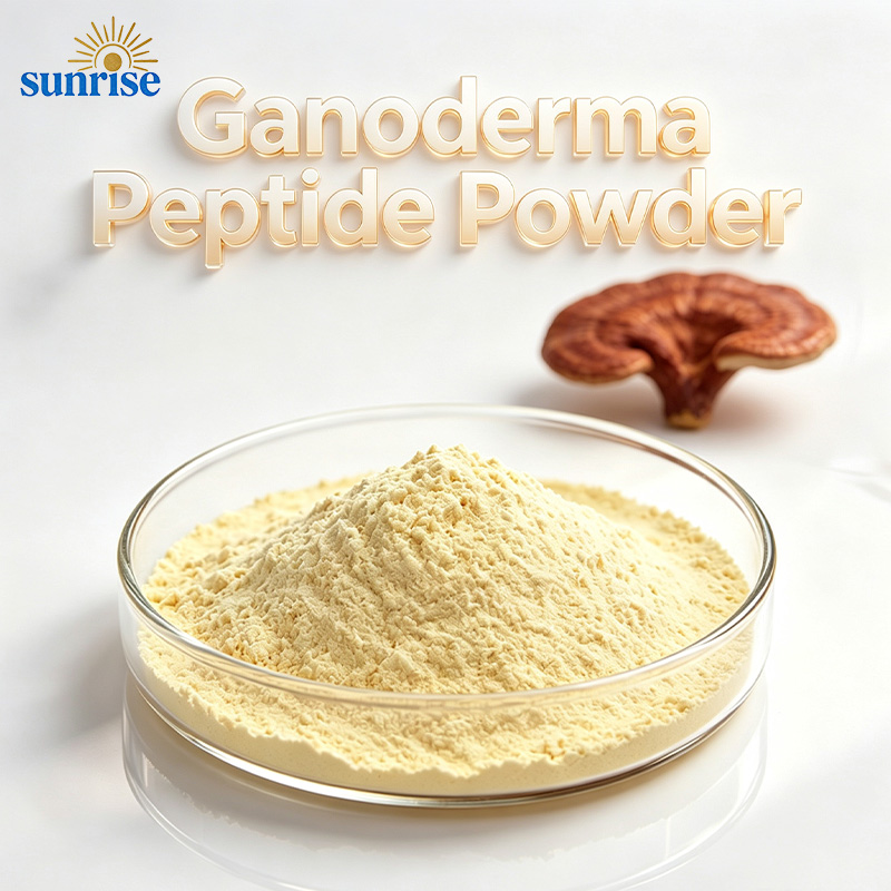 Ganoderma Peptide Powder | ≥75% Purity Reishi Botanical API Ganoderma Peptide Powder | ≥75% Purity Reishi Botanical API