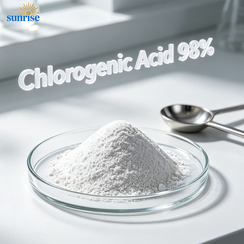 Eucommia Chlorogenic Acid 98% Powder Eucommia Chlorogenic Acid 98% Powder