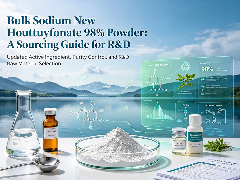 Sodium New Houttuyfonate 98% Powder Sourcing Guide