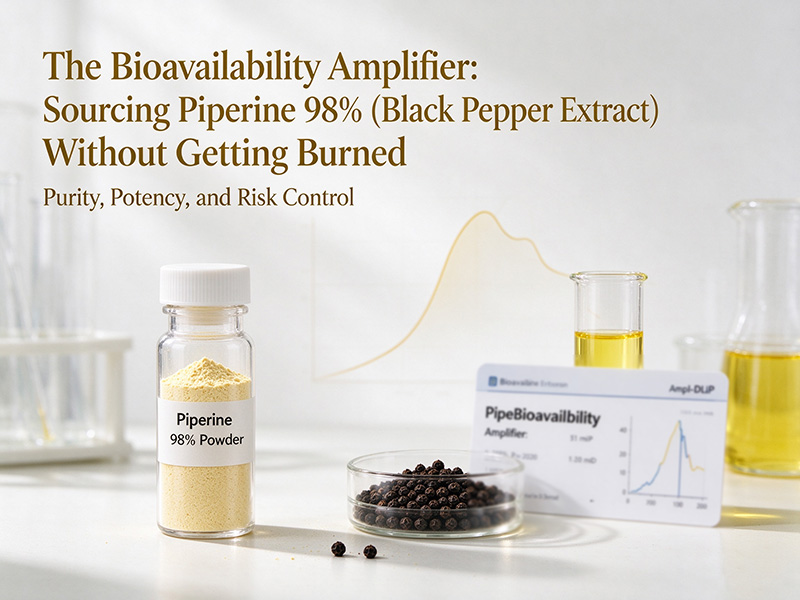 Bulk Piperine 98% Powder: Sourcing & Formulation Guide