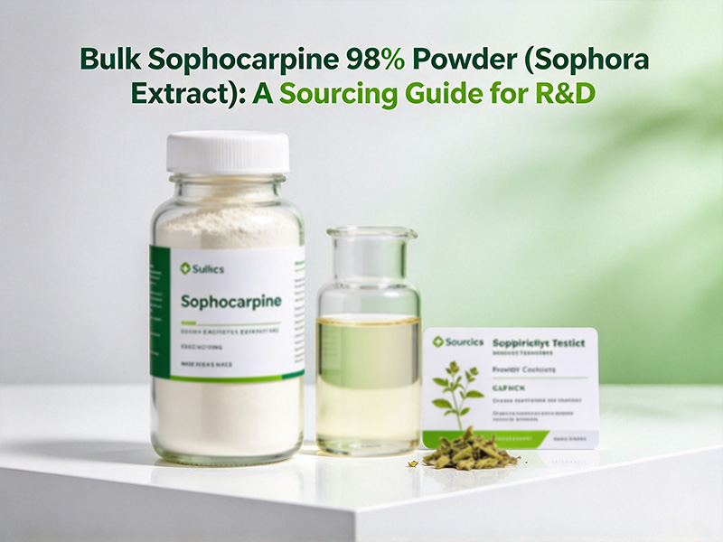Sophocarpine 98% Powder (Sophora Extract) Sourcing Guide