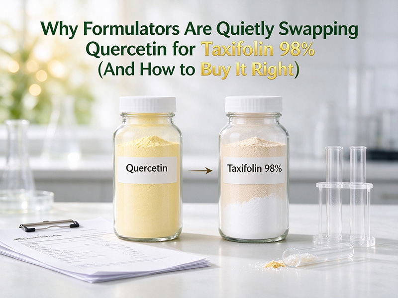 Taxifolin 98% (Dihydroquercetin) Powder: Sourcing & Formulation Guide