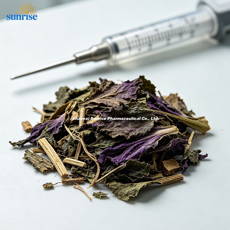 Extraction source of Bergenia purpurascens