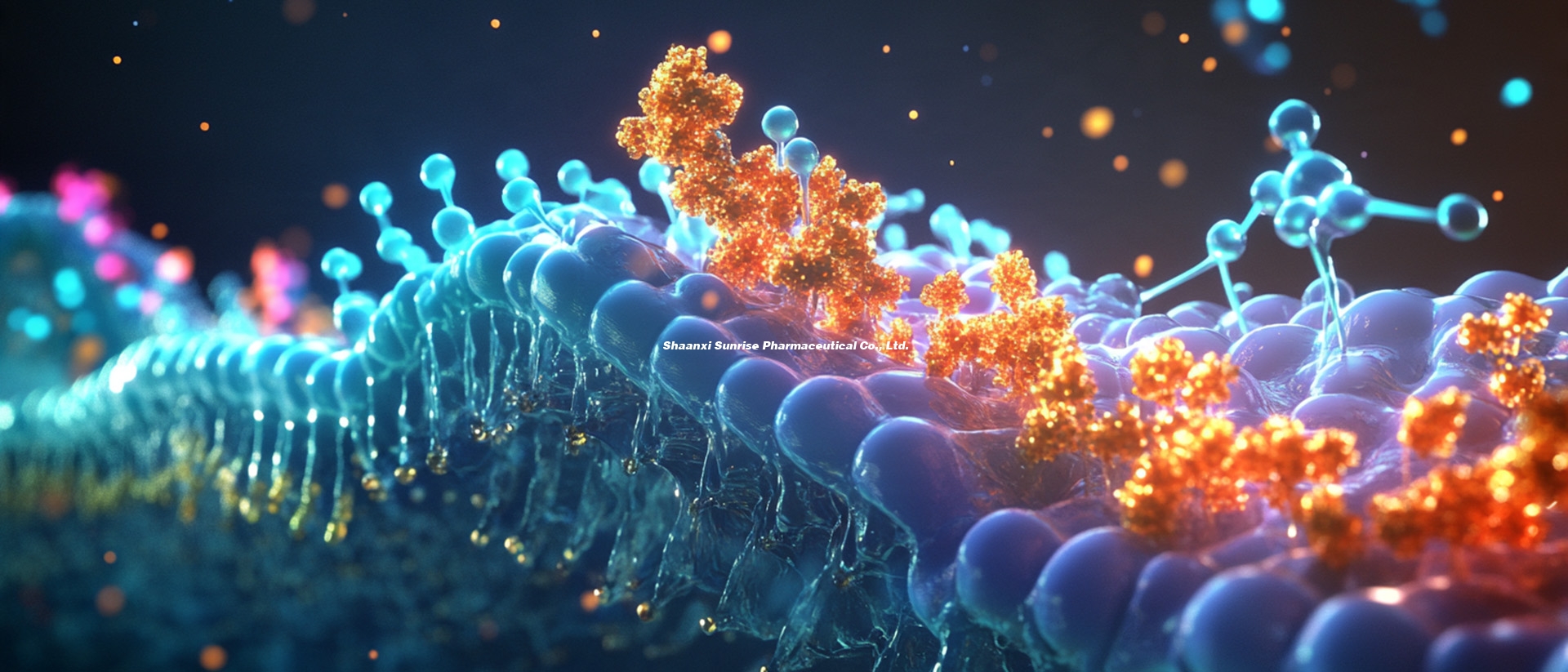 3D Microscopic Render of Skin Repair 3D Microscopic Render of Skin Repair